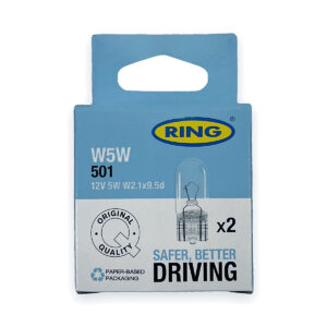 12V 5W W5W T10 2tk BLISTER RING RW501