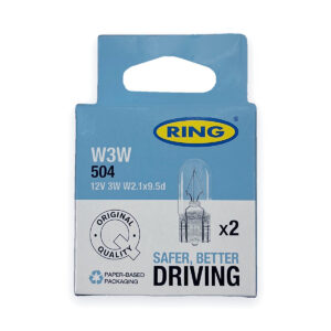 12V 3W W3W T10 2tk BLISTER RING RW504