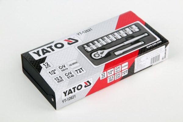 Padrunikomplekt 1/2"10-22mm YATO YT-1262 - Image 2