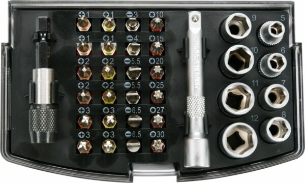 Kruvikeeraja otsikute-padrunite komplekt Yato YT-04623