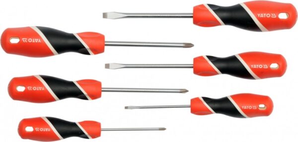 Kruvikeerajate komplekt 6tk Yato YT-25965
