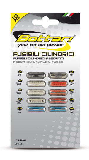 Pulkkaitsmete komplekt "Fusibili Cilindrici"Bottari B30110