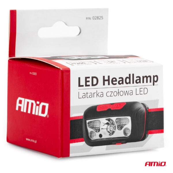 Pealamp akuga 1200 mah LH03 Amio 02825 - Image 3