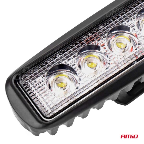 Töötuli AWL01 6 LED FLAT 9-60V Amio 01612 - Image 4