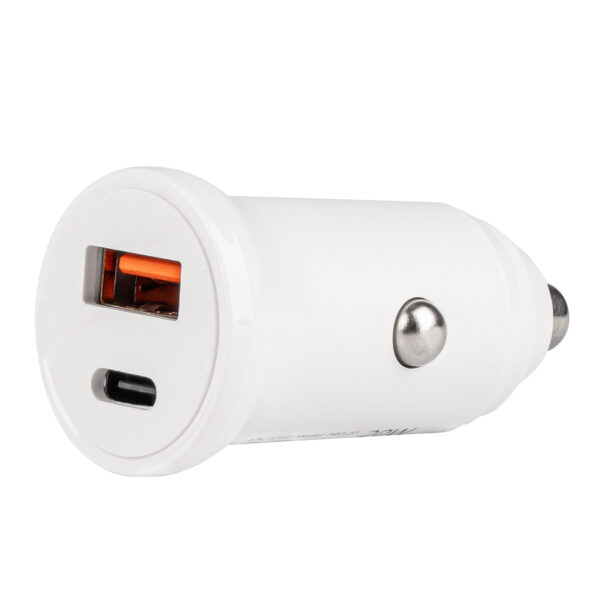 kiirlaadija valge usb cusb 20w 12 24v