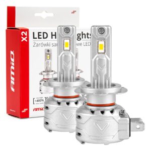 led esitule pirnid h7 72w x2 series canbus mini amio 02973