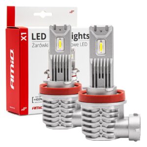 led esitule pirnid h8 h9 h11 44w x1 series mini amio 02967