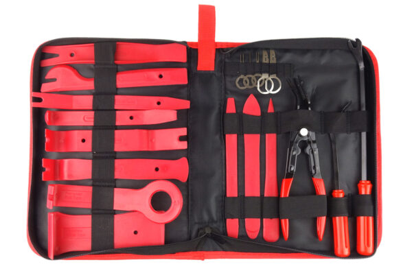 raadio ja polstri eemaldamise tool kit 19-osa amio 02419