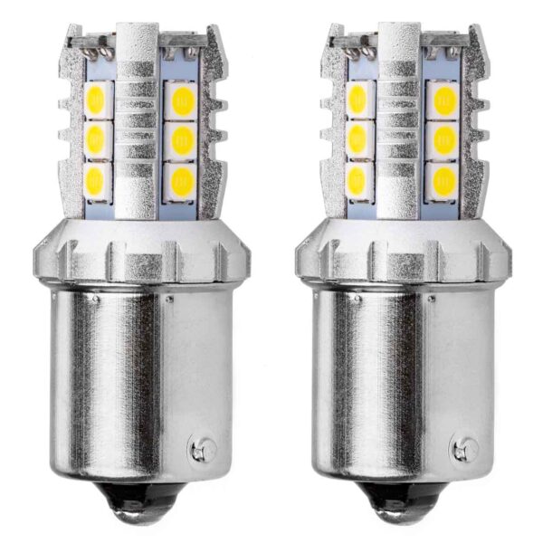 led canbus 3030 16smd ba15s p21w 12v 24v amio 02796