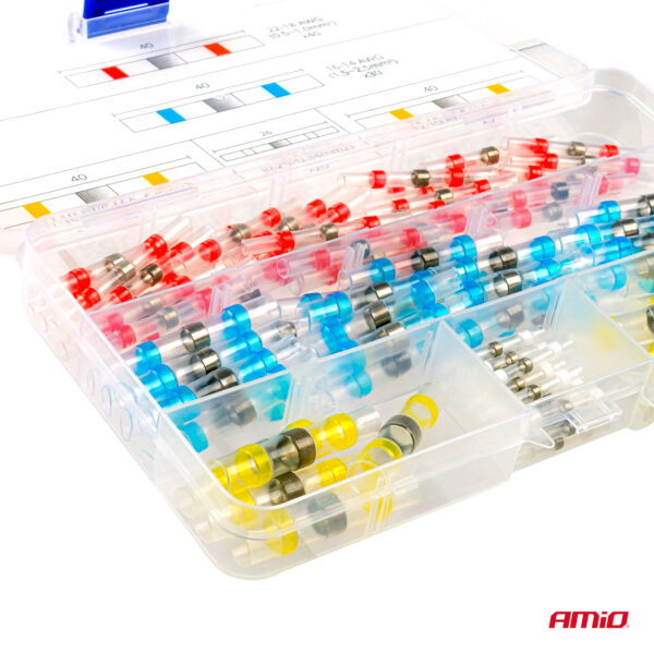 Termo juhtmeühenduste komplekt 100tk Amio 03034 - Image 2