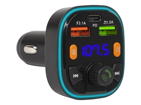 fm transmitter bluetooth 5.0qc3 0 pd 20w blow 74-170