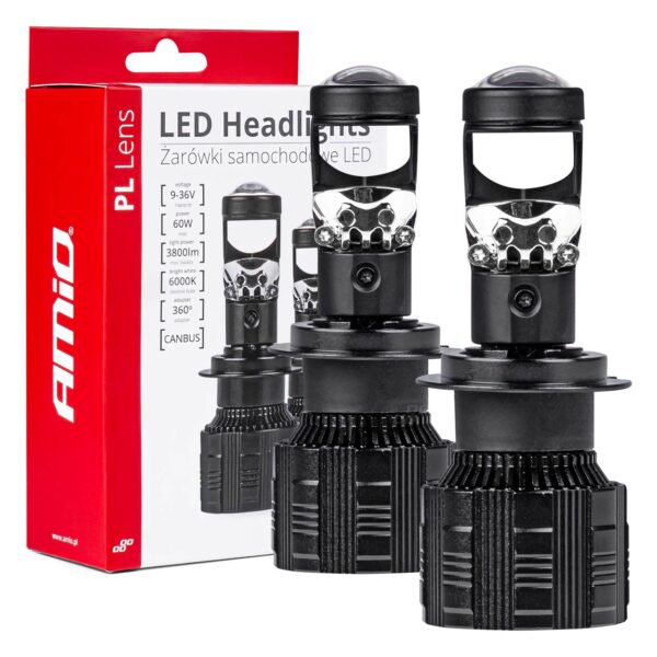 led esituled h7 pl lens reflektor seeria amio 03668 hasmar auto