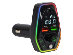 fm transmitter 2 usb 3,1a t05 bluetooth 74-195 hasmar auto