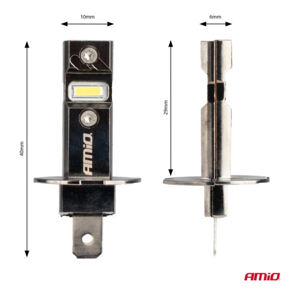 LED-esituled hübriidseeria H3 6000K Canbus 60W AMIO 04113 - Image 4