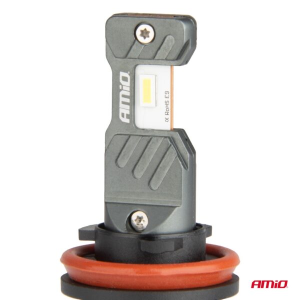 LED-esituled hübriidseeria H8 H9 H11 H16 6000K Canbus 60W AMIO 04116 - Image 2