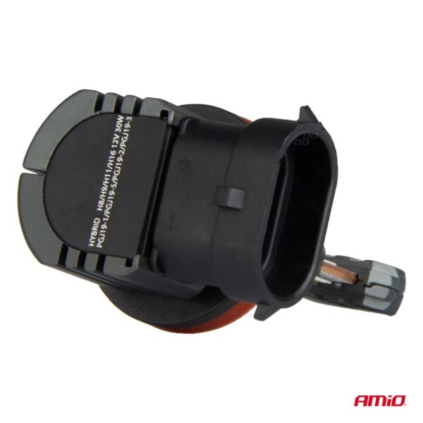 LED-esituled hübriidseeria H8 H9 H11 H16 6000K Canbus 60W AMIO 04116 - Image 3