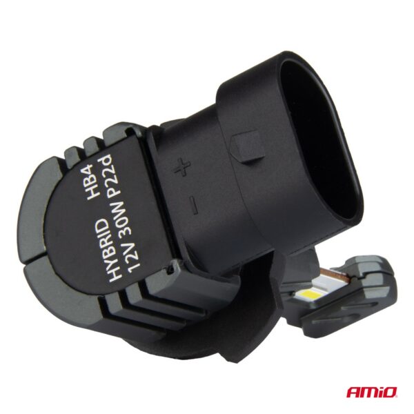 LED-esituled hübriidseeria HB4 9006 6000K Canbus 60W AMIO 04118 - Image 3