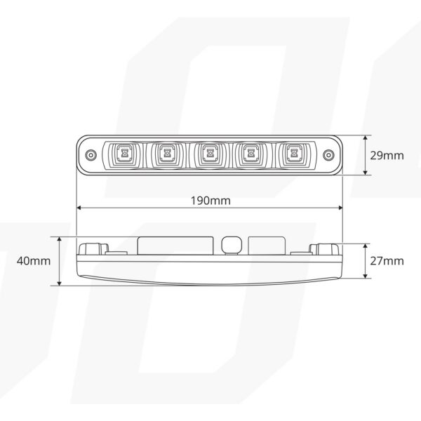 Päevasõidutuled DRL 507HP Amio 01523 - Image 3