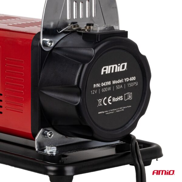 Rehvikompressor 600W 12V ACOMP-24 Amio 04398 - Image 6