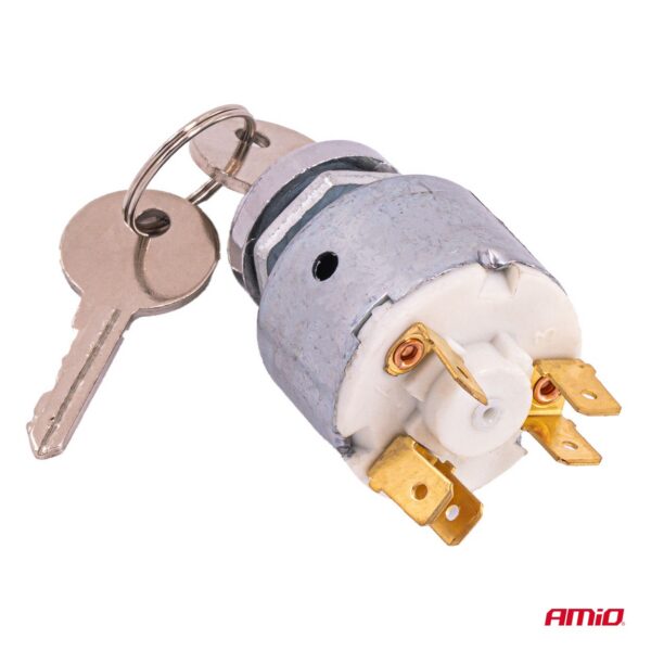 Universaalne süütelukk 3-asendiline 12V Amio 04437 - Image 4
