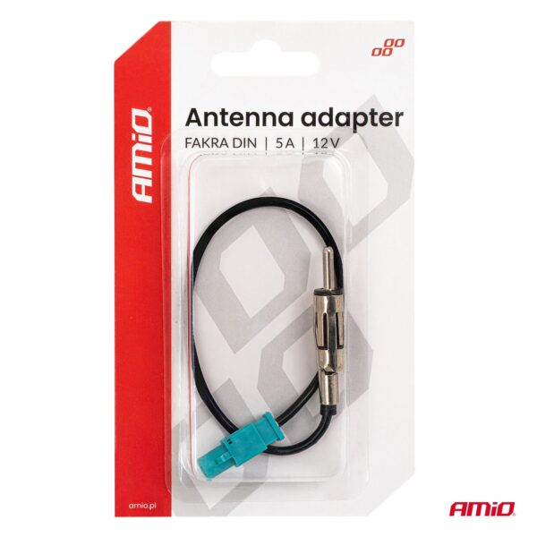 Antenni adapter FAKRA DIN 5A 12V Amio 04443 - Image 4