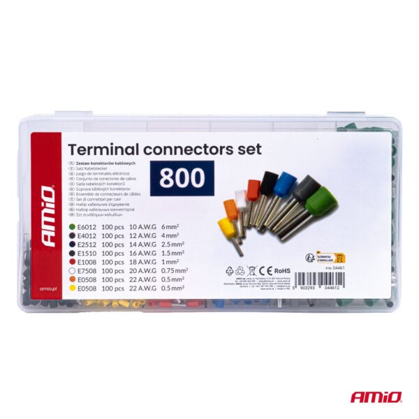 Klemmühenduste komplekt 800tk Amio 04461 - Image 6