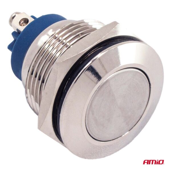 Lüliti terasest sisse/välja 19mm,5A,12/230V Amio 04474 - Image 2