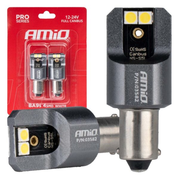 led ba9s 12-24v 4x3030 smd canbuspro amio 03582 hasmar auto