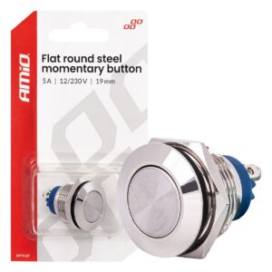 lüliti terasest start hetkeline 19mm 5a 12/230v amio 04436 hasmar auto