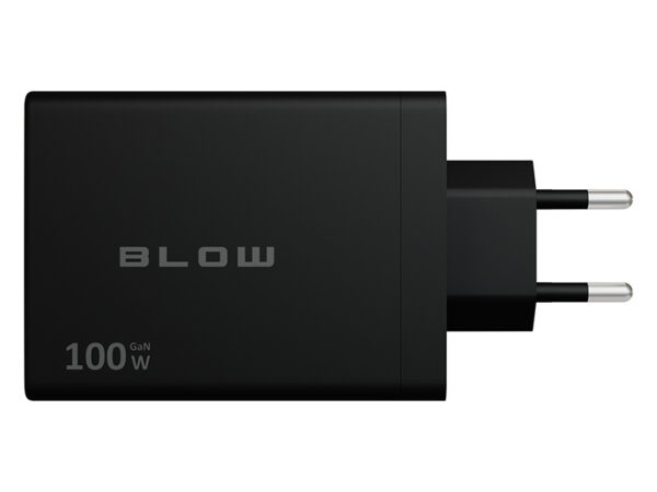 Seinalaadija USB-Cx4 PD 100W GAN must 76-031 - Image 2