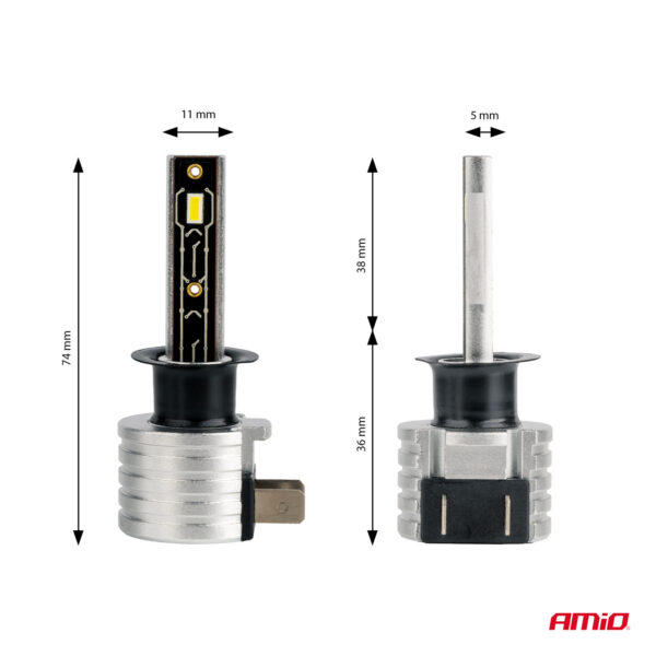 LED esituled H1 H-mini AMiO 03329 - Image 3