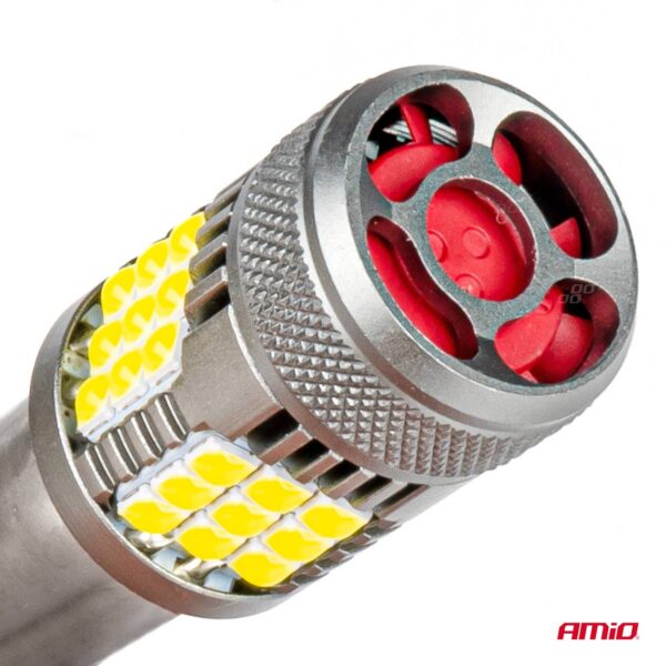 LED CANBUS PRO BA15S P21W 36x3030SMD VENT 12/24V Amio 03722 - Image 5