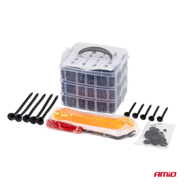 Auto tüüblite komplekt + tööriistad 650-osa Amio 04433 - Image 4