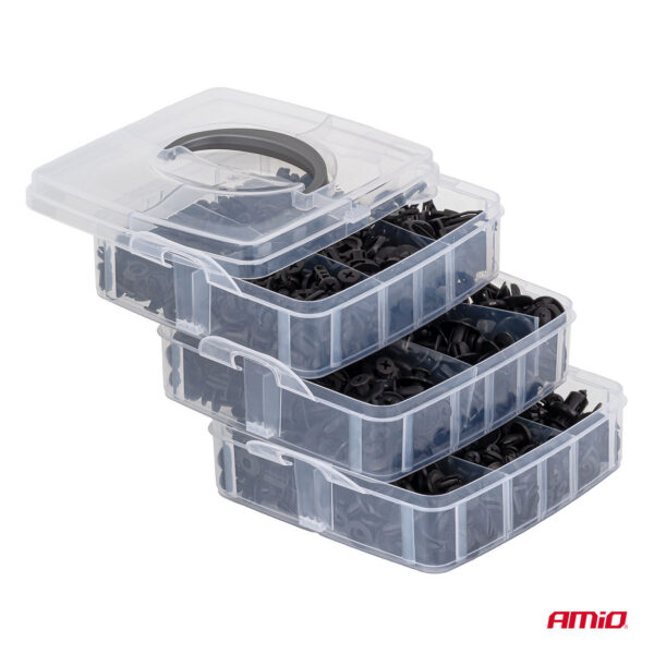 Auto tüüblite komplekt + tööriistad 650-osa Amio 04433 - Image 6