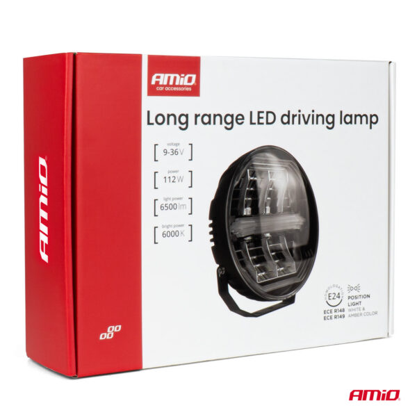 LED-kaugtuli ümmargune gabariiditule funktsiooniga 109W 9-36V Amio 04534 - Image 9