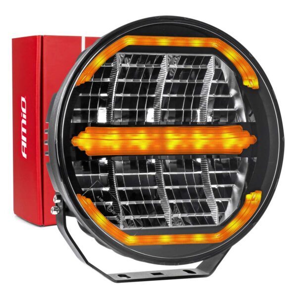 led kaugtuli ümmargune gabariiditule funktsiooniga 109w 9-36v amio 04534 hasmar auto