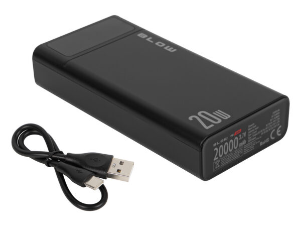 Akupank 20000mAh QC+PD 20W display must Blow 81-147 - Image 4