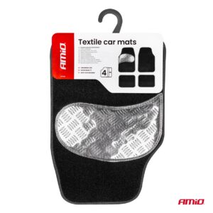 põrandamatid tekstiil+alu 4tk tcm-06 amio 04700 hasmar auto