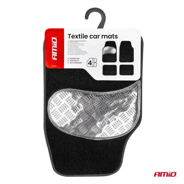 põrandamatid tekstiil+alu 4tk tcm-06 amio 04700 hasmar auto
