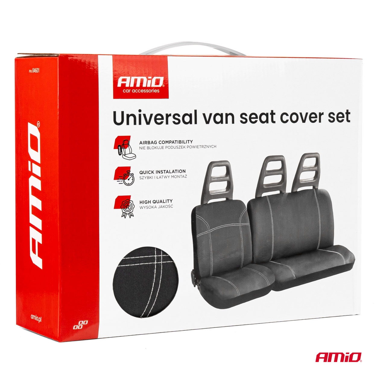 Universaalne kaubiku istmekatte komplekt SC-01 Amio 04601 - Image 7