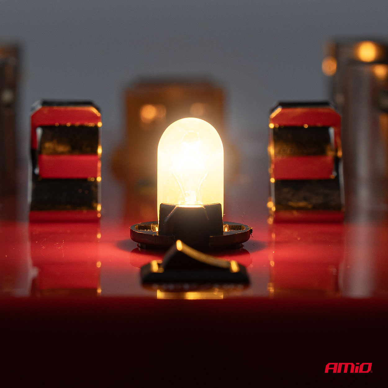 Pirnid LumiTec AMBER CHROME T10 12V/5W Amio 04626 - Image 3