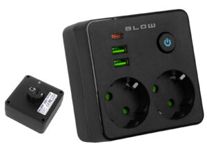 jaotur 2x230v pesa 2xusb usb-c must blow 98-612 hasmar auto
