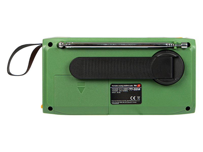 Raadio-taskulamp AM/FM raadio päikese/dünamo toide Blow 77-551 - Image 2