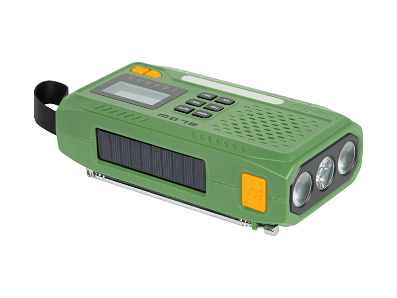 Raadio-taskulamp AM/FM raadio päikese/dünamo toide Blow 77-551 - Image 3