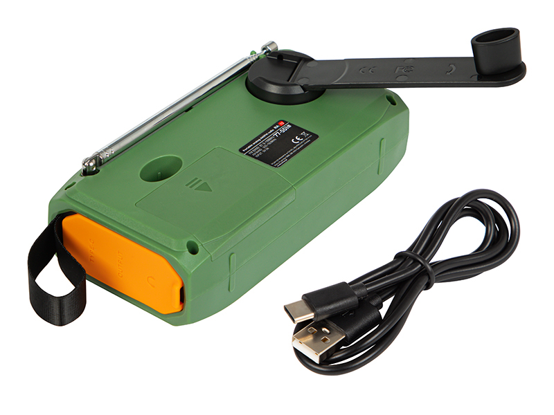 Raadio-taskulamp AM/FM raadio päikese/dünamo toide Blow 77-551 - Image 4