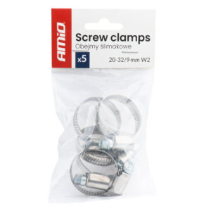 voolikuklamber 20-32mm 9mm 5tk w2 amio 04583 hasmar auto