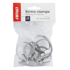voolikuklamber 25-40mm 9mm 5tk w2 amio 04586 hasmar auto