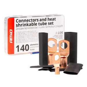 aasühenduste ja termokahanevate torude komplekt 140tk amio 04121 hasmar auto