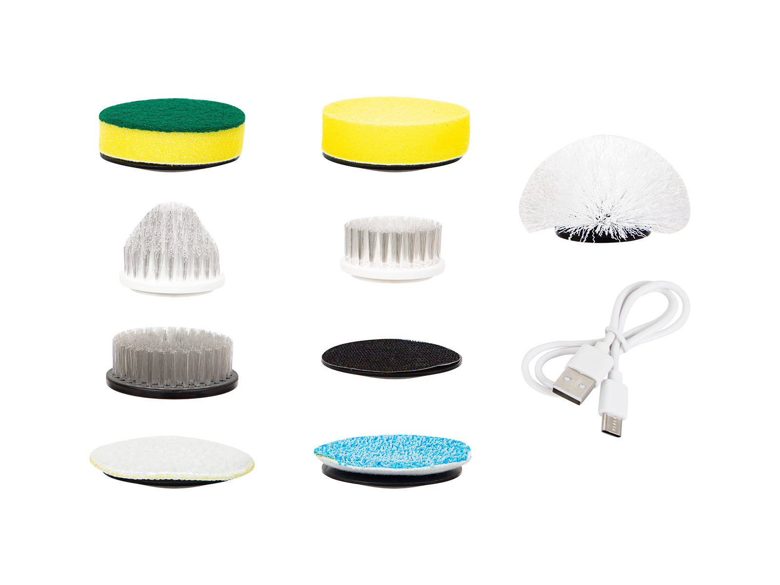 Akutoitel elektriline pöörlev hari + 9 erinevat vahetuspead Blow 44-820 - Image 6