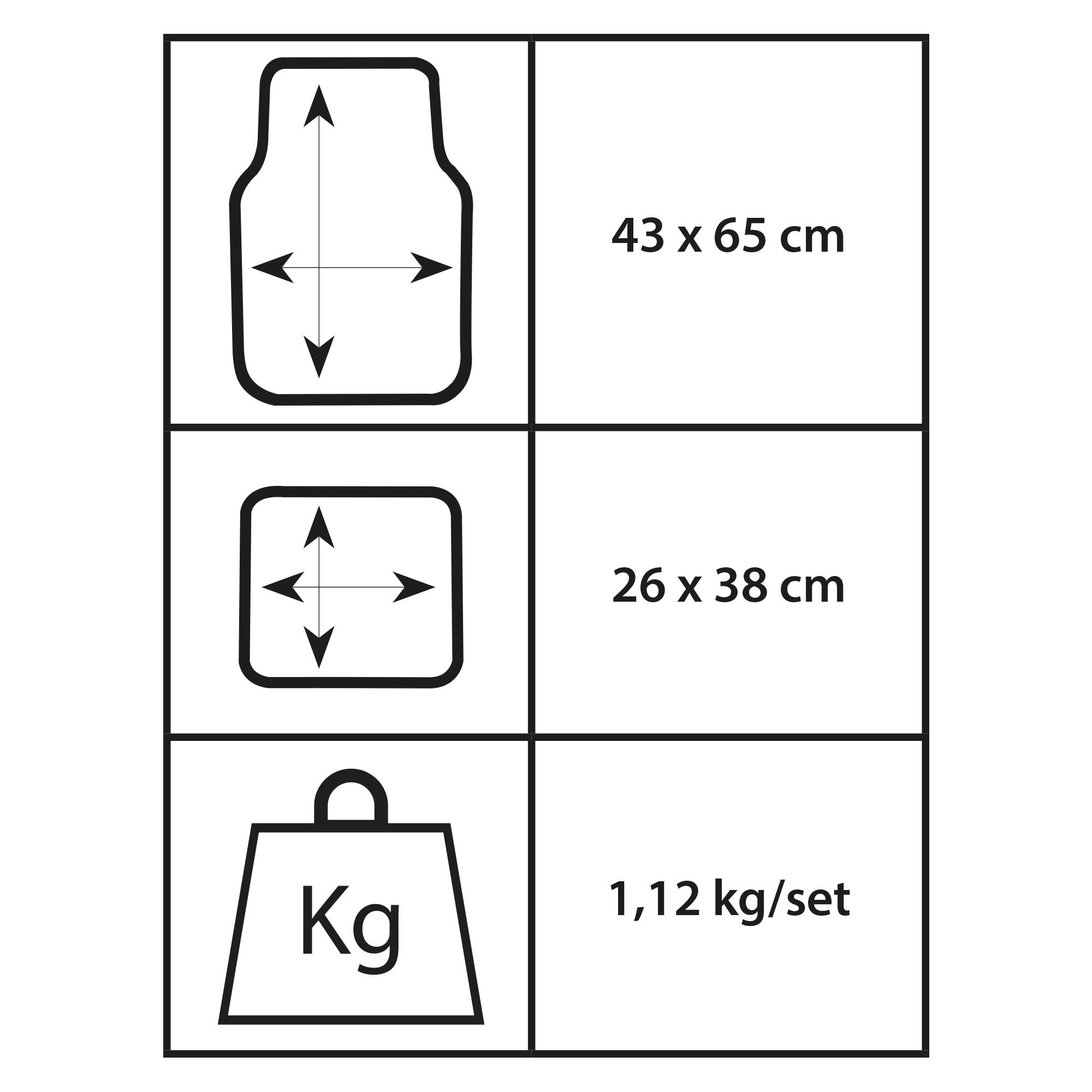Põhjamatid tekstiil 4-osa NEW KING Ototop 77529 - Image 3